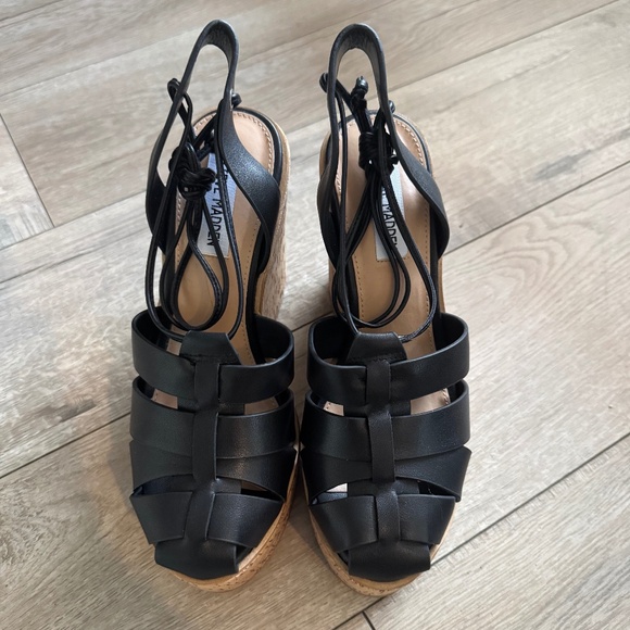 Steve Madden cork wedge sandal - Picture 1 of 4